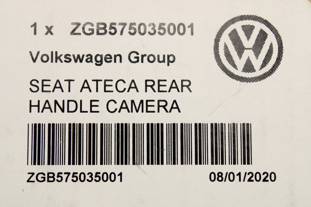 SEAT Ateca 2017-2020 accessory rear view camera kit ZGB575035001