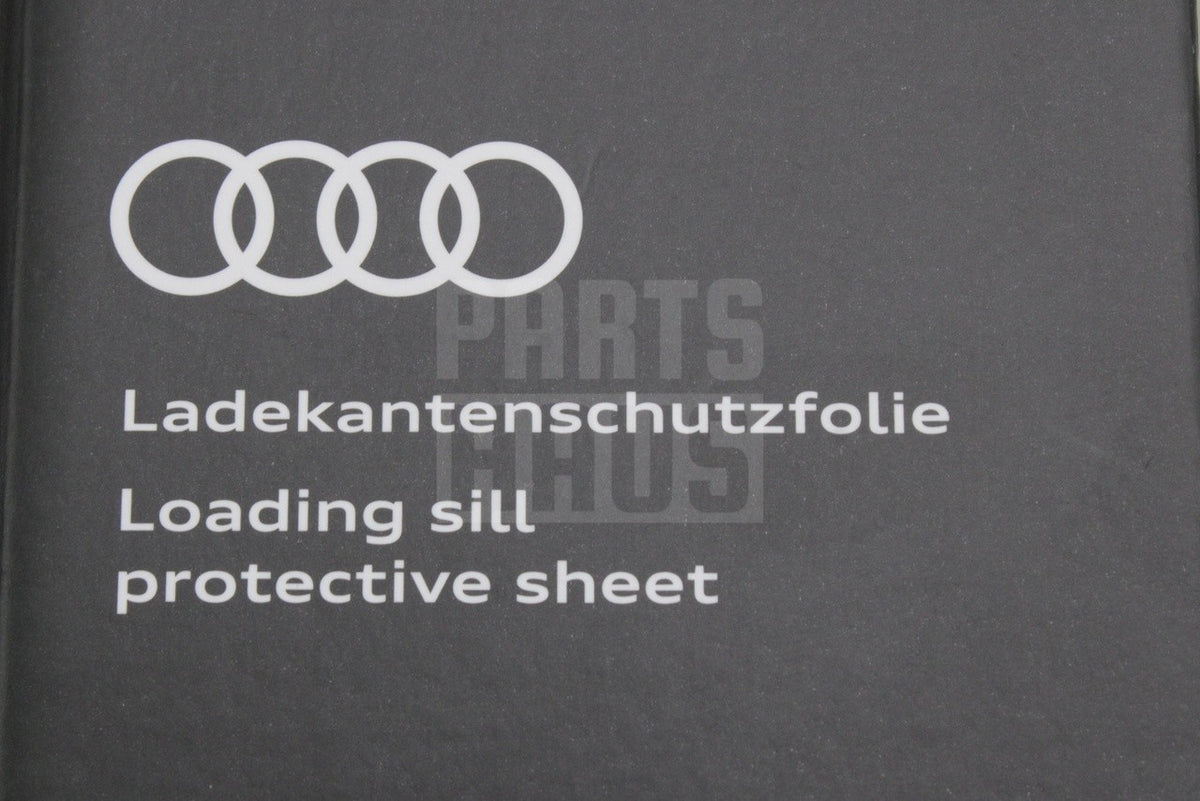 Audi A6 e-tron 2025-on Rear bumper protector clear film 85E061197