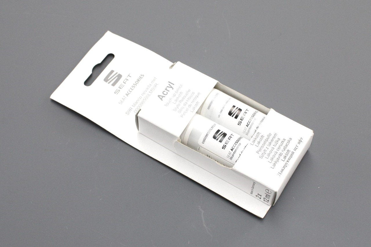 SEAT paint touch-up Metallic Glacier White (12ml) 000098500LM S9R