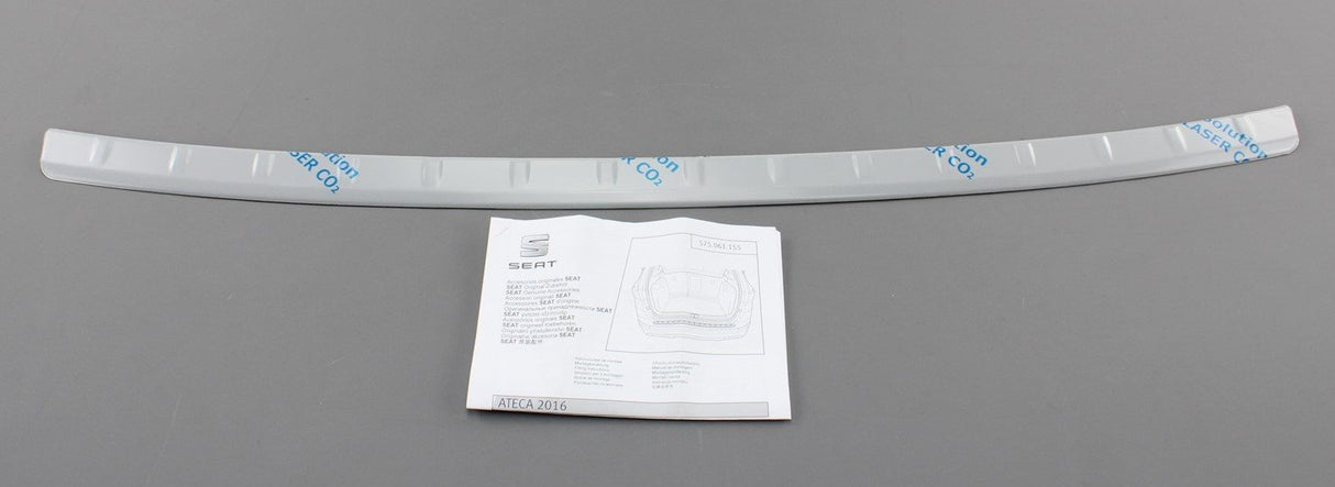 SEAT Ateca 17-On rear bumper load protector (stainless steel) 575061155