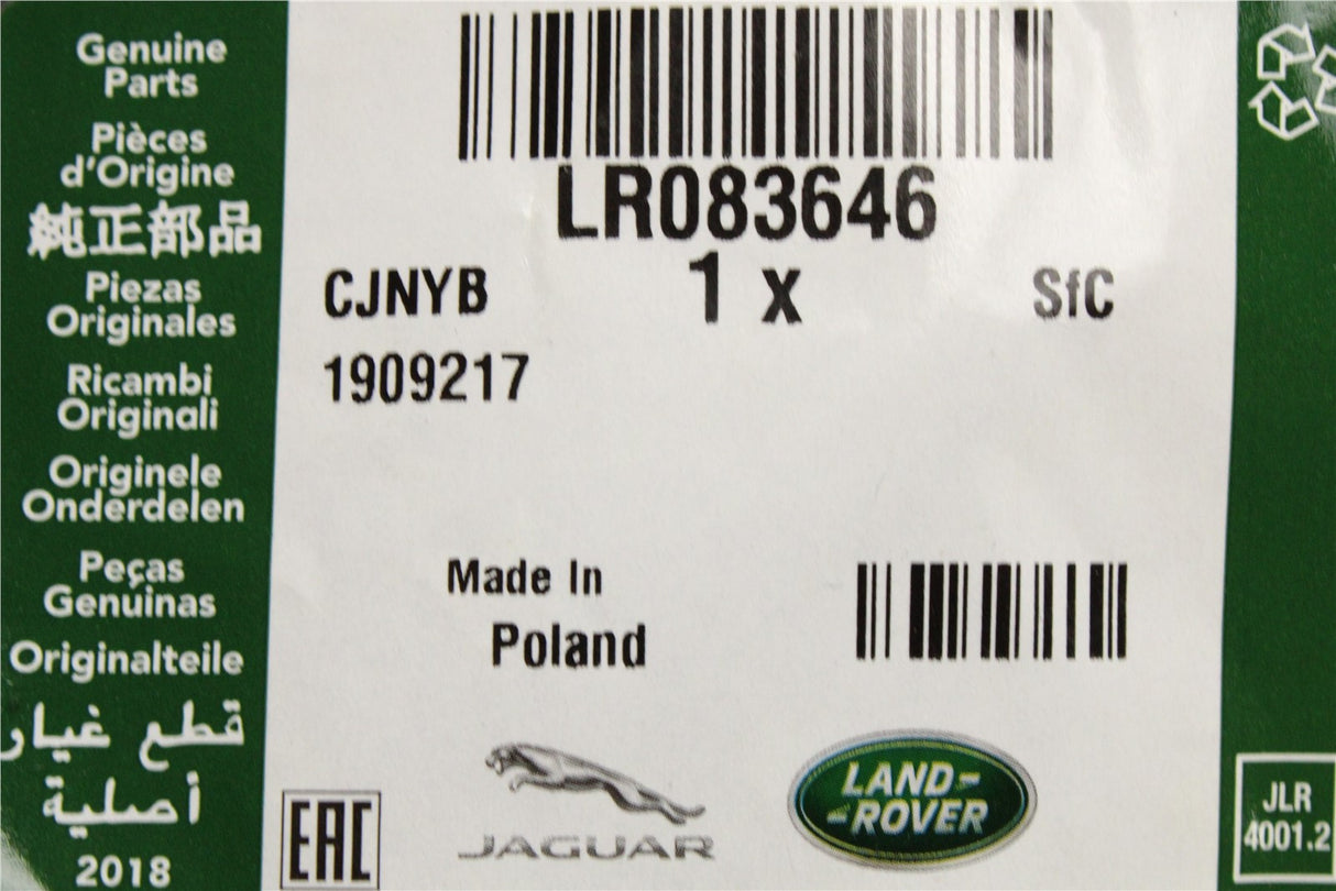 Land Rover Discovery Sport Evoque 12-18 brake pad wear sensor LR083646