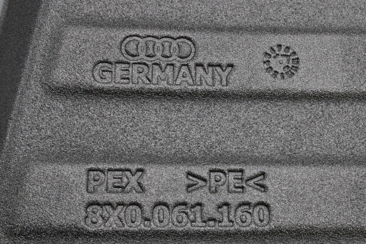 Audi A1 S1 2011-18 flexible foam boot load liner mat 8X0061160