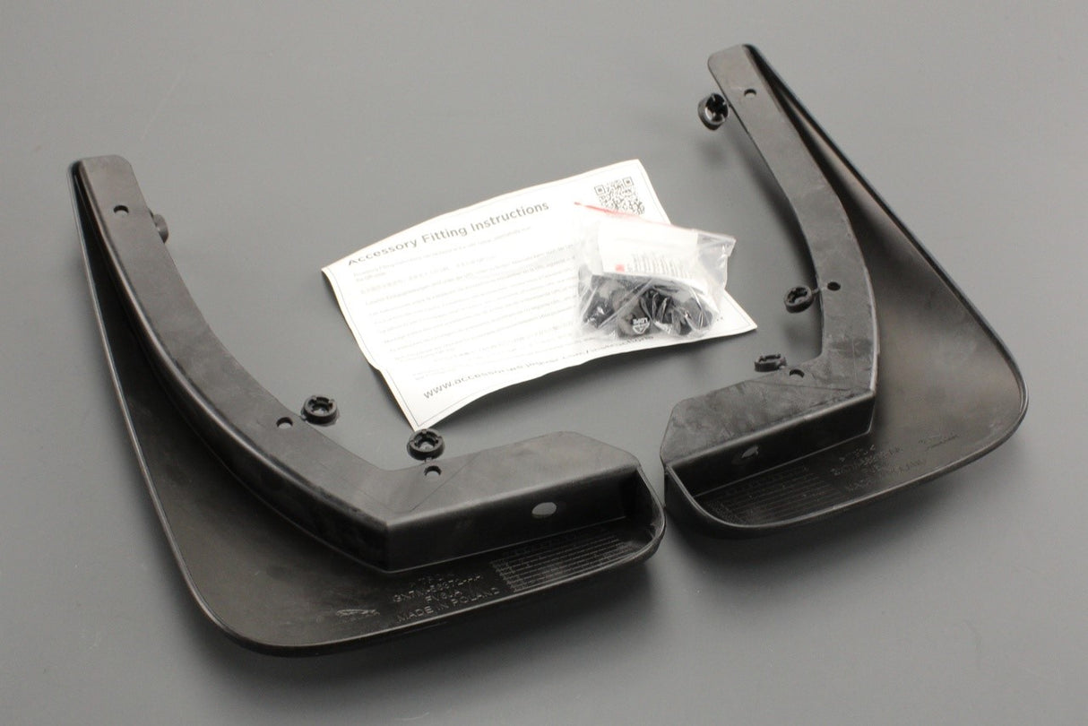 Jaguar XE 2015-on mud flap kit (front) T4N7512