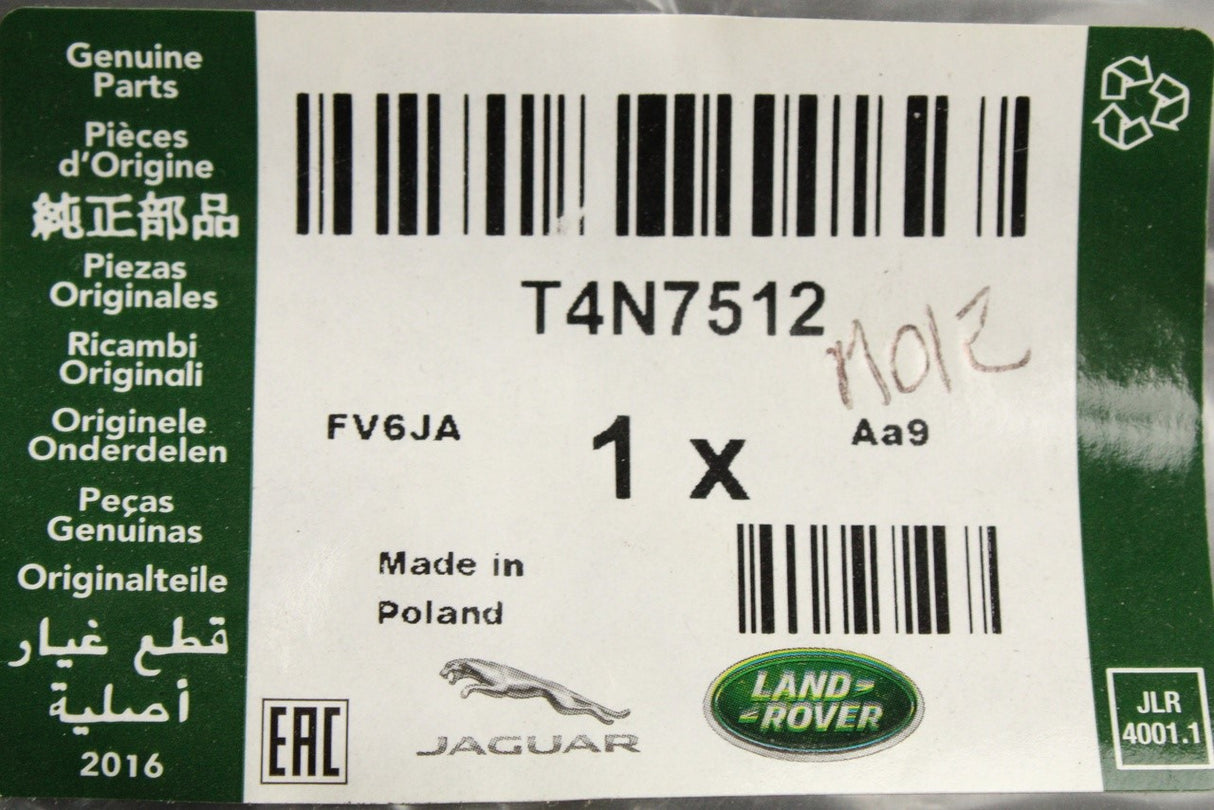 Jaguar XE 2015-on mud flap kit (front) T4N7512