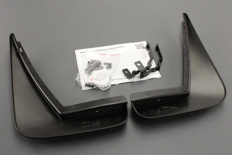 Jaguar XF 2016-on mud flap set (rear) T2H12954