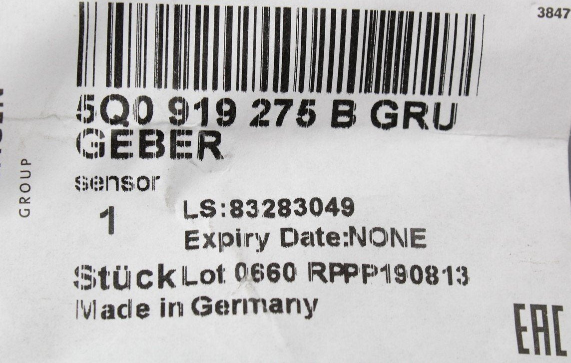 VW Audi Skoda SEAT PDC parking distance sensor 5Q0919275B GRU