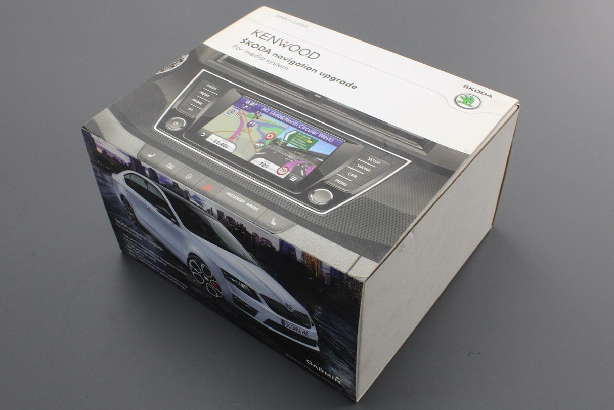 Skoda Kenwood Garmin navigation upgrade media system ZGB5E0051259