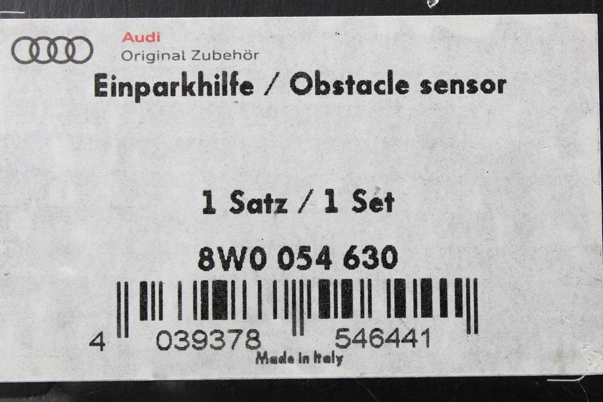 Audi A4 A5 Q5 front retro-fit parking sensor kit (S-Line only) 8W0054630