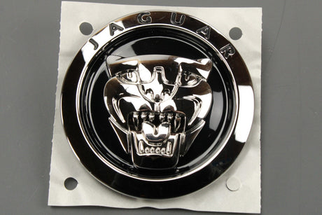 Jaguar XK XJ XF X-Type 2001-2019 radiator grille badge (front) C2Z31124