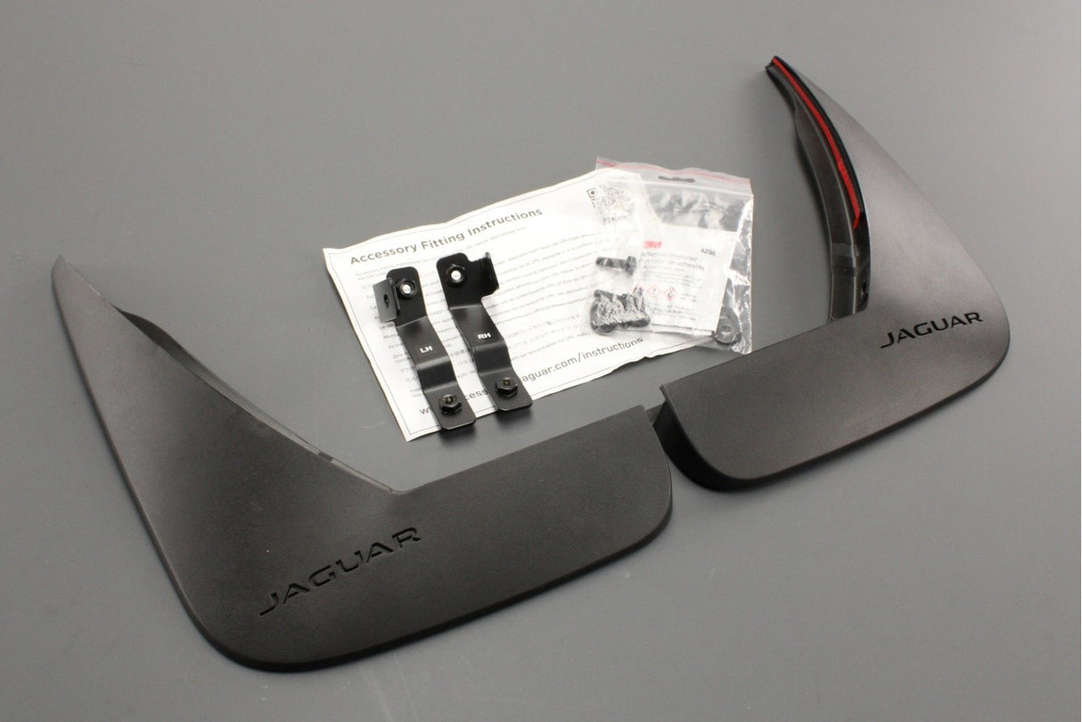 Jaguar XE 2015-on mud flap kit (rear) T4N7514