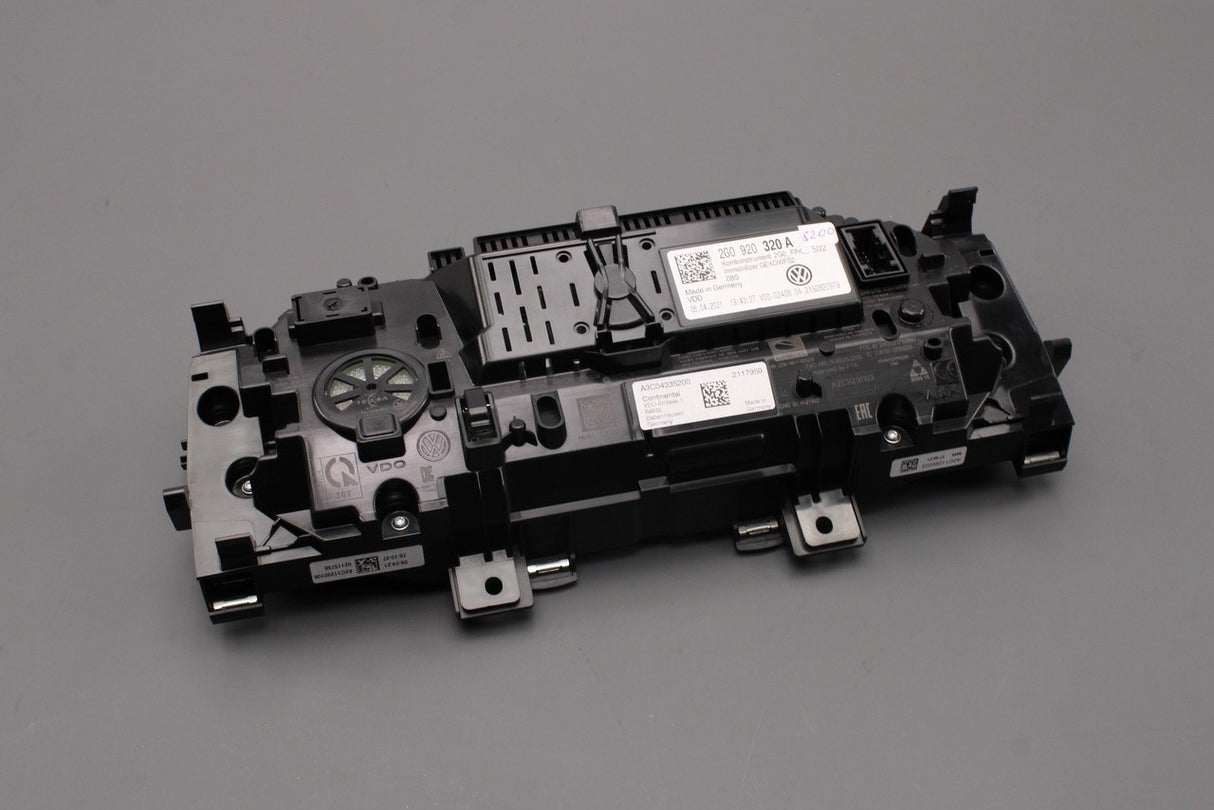 VW Polo T-Cross 2018-on virtual cockpit instrument cluster 2G0920320A