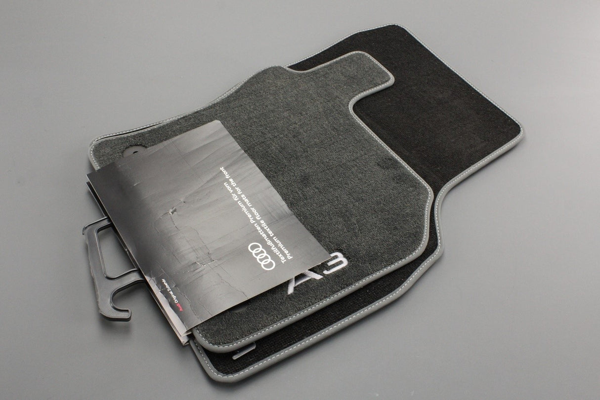 Audi A3 2020-on RHD premium textile floor mats (front) 8Y2061275 MNO