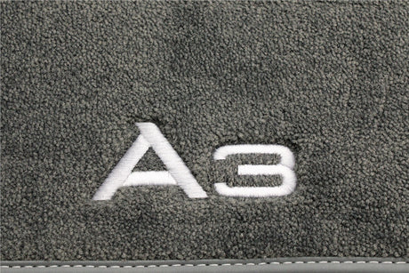 Audi A3 2020-on RHD premium textile floor mats (front) 8Y2061275 MNO