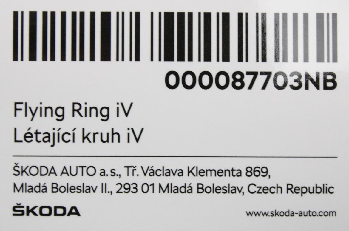 Skoda Flying ring iV - Aerobie sprint 25cm 000087703NB