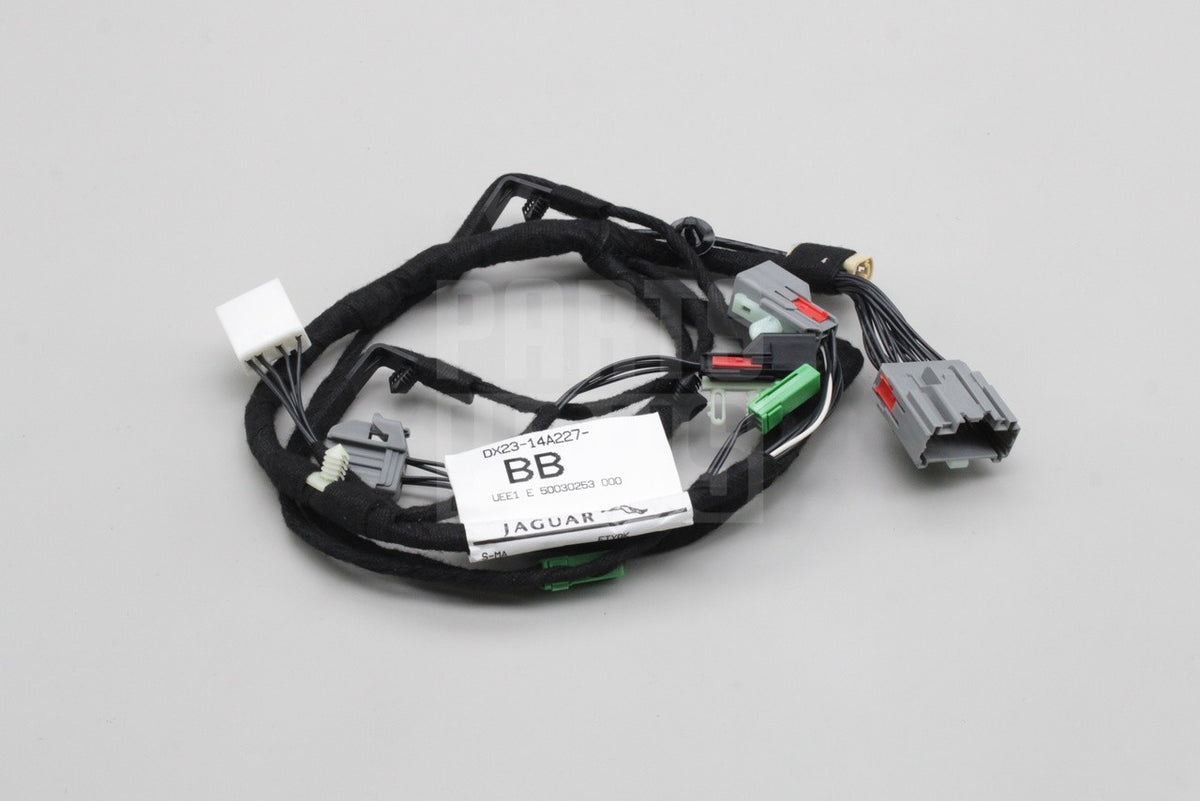 Jaguar XF 2009-2015 tailgate boot lid wiring harness C2Z23892