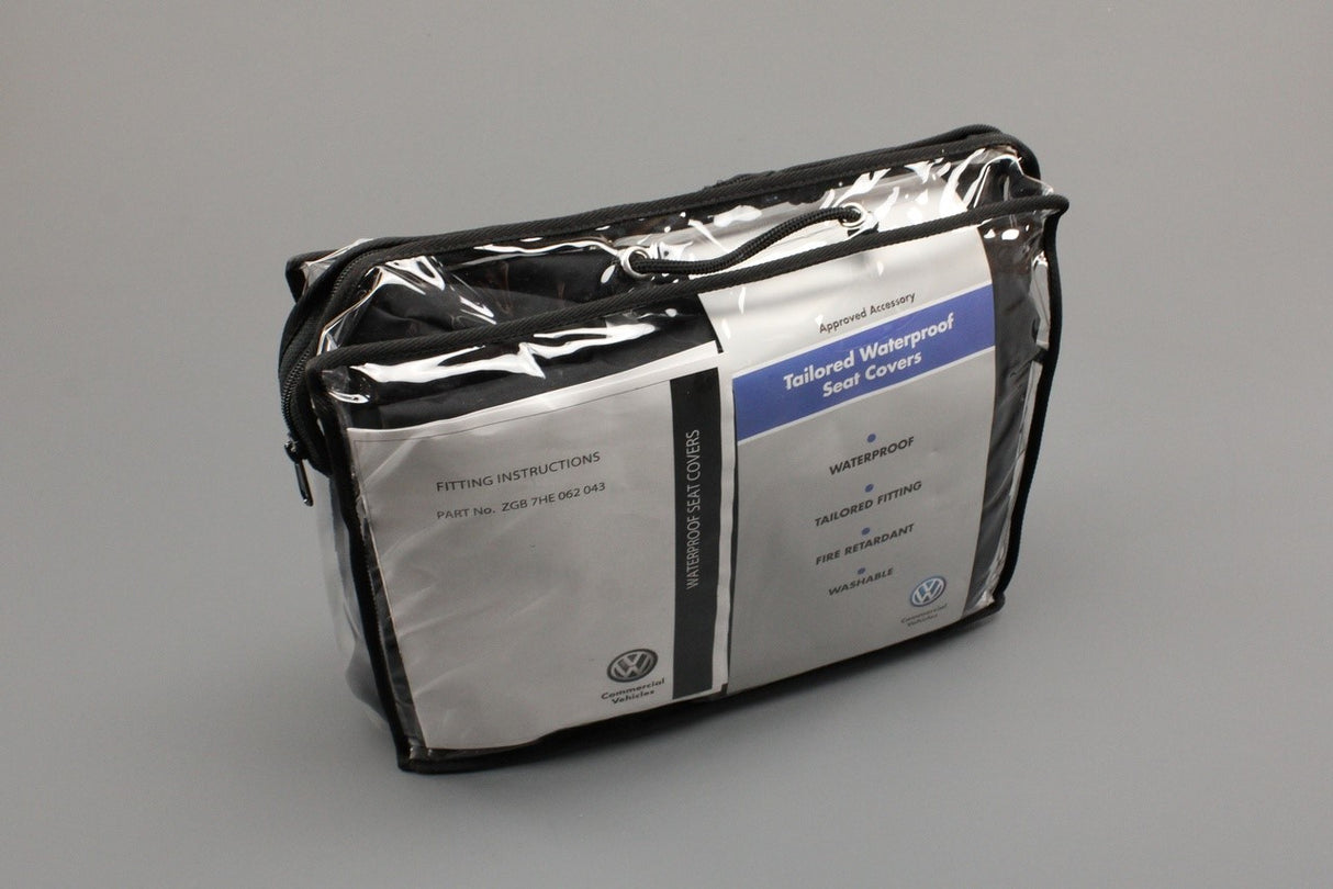 Genuine VW Transporter T6 T6.1 front waterproof seat covers (1+1) ZGB7HE062043