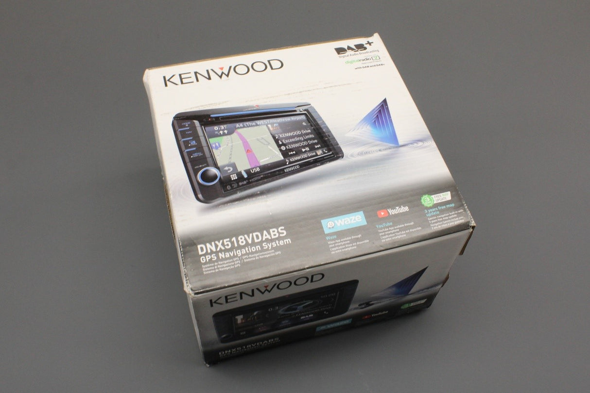 VW Kenwood DNX518VDABS multimedia headunit ZGB000035518VW