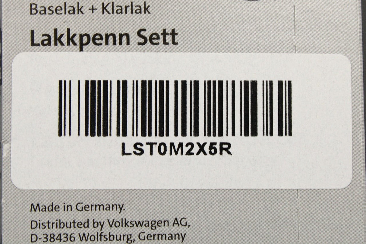Audi touch up paint set Moonshine Blue LX5R x2 9ml LST0M2X5R