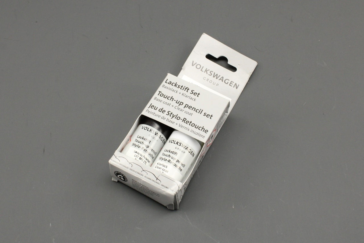 Audi touch up paint set Lava Grey LZ7L x2 9ml LST0P2Z7L