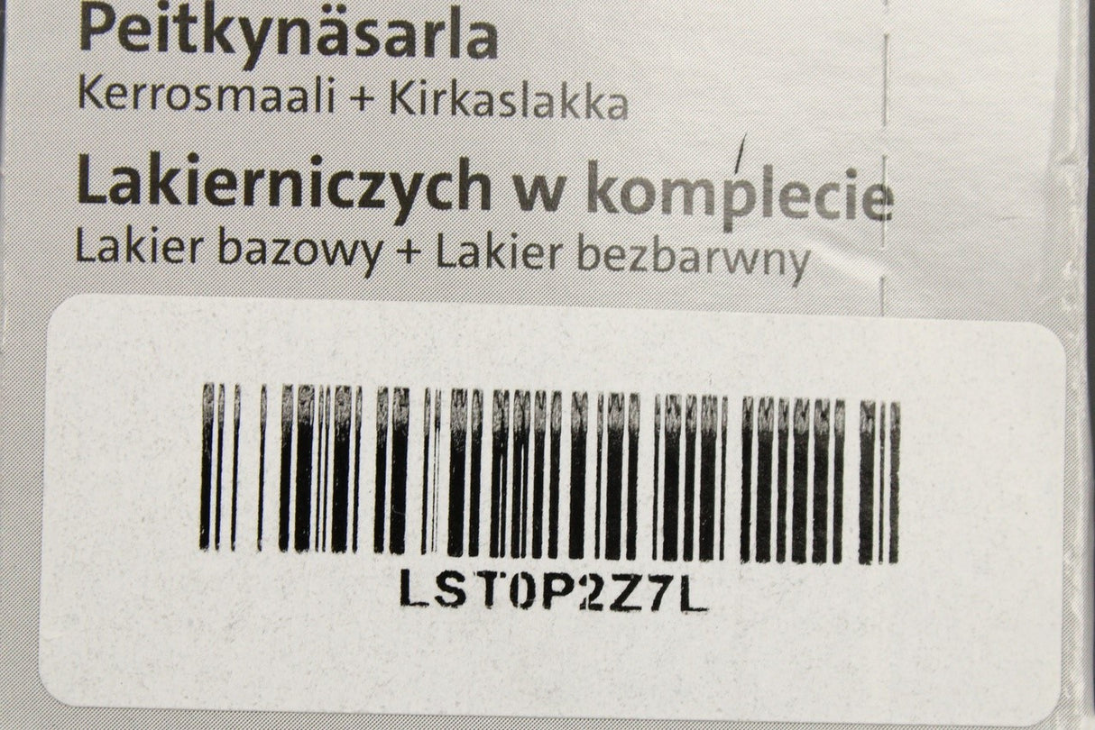 Audi touch up paint set Lava Grey LZ7L x2 9ml LST0P2Z7L