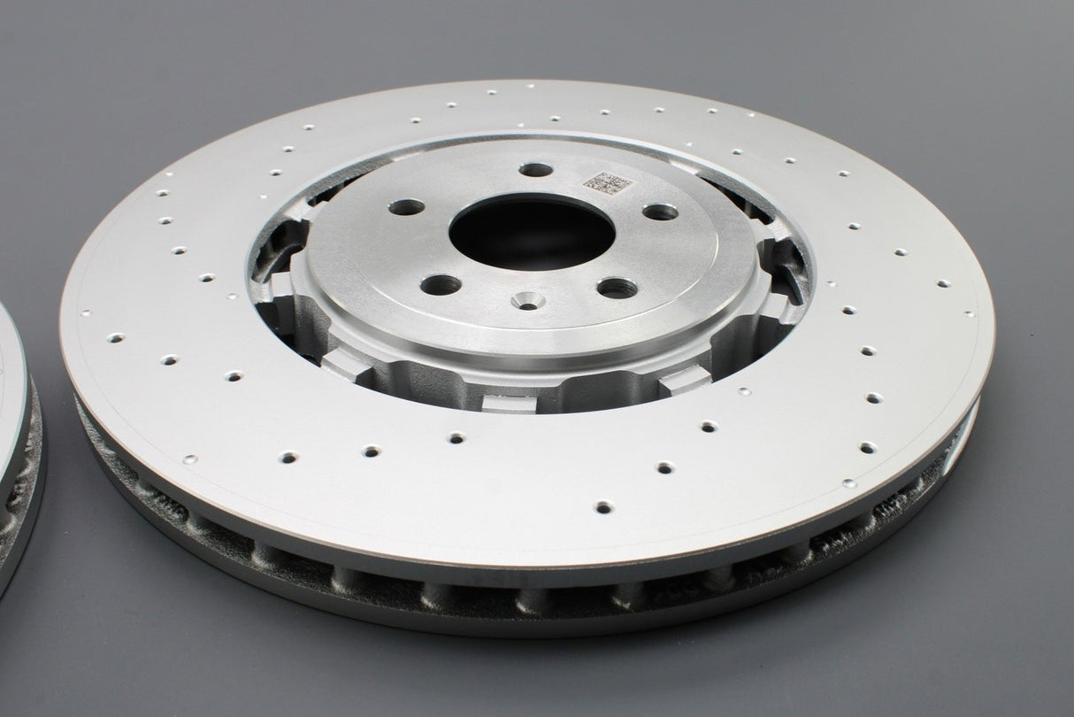 Audi RS6 RS7 RSQ8 2020-on rear brake discs pair (370x30mm) 4K0615601A