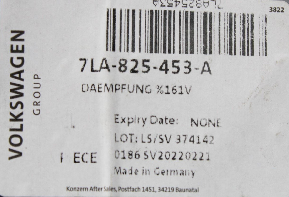 VW Transporter T6.1 2020-Onward under body panel trim 7LA825453A