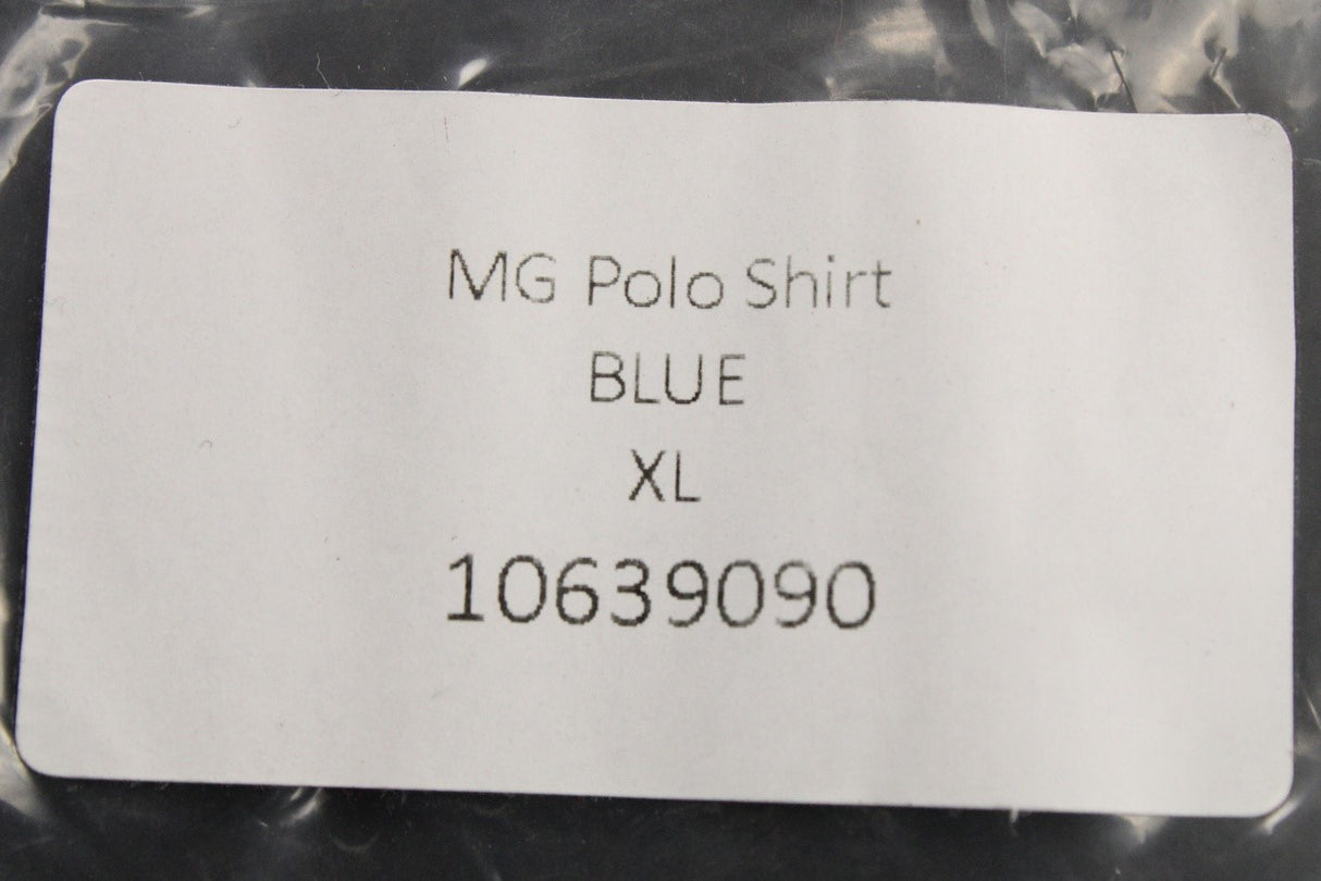 MG blue polo shirt (XL) 10639090