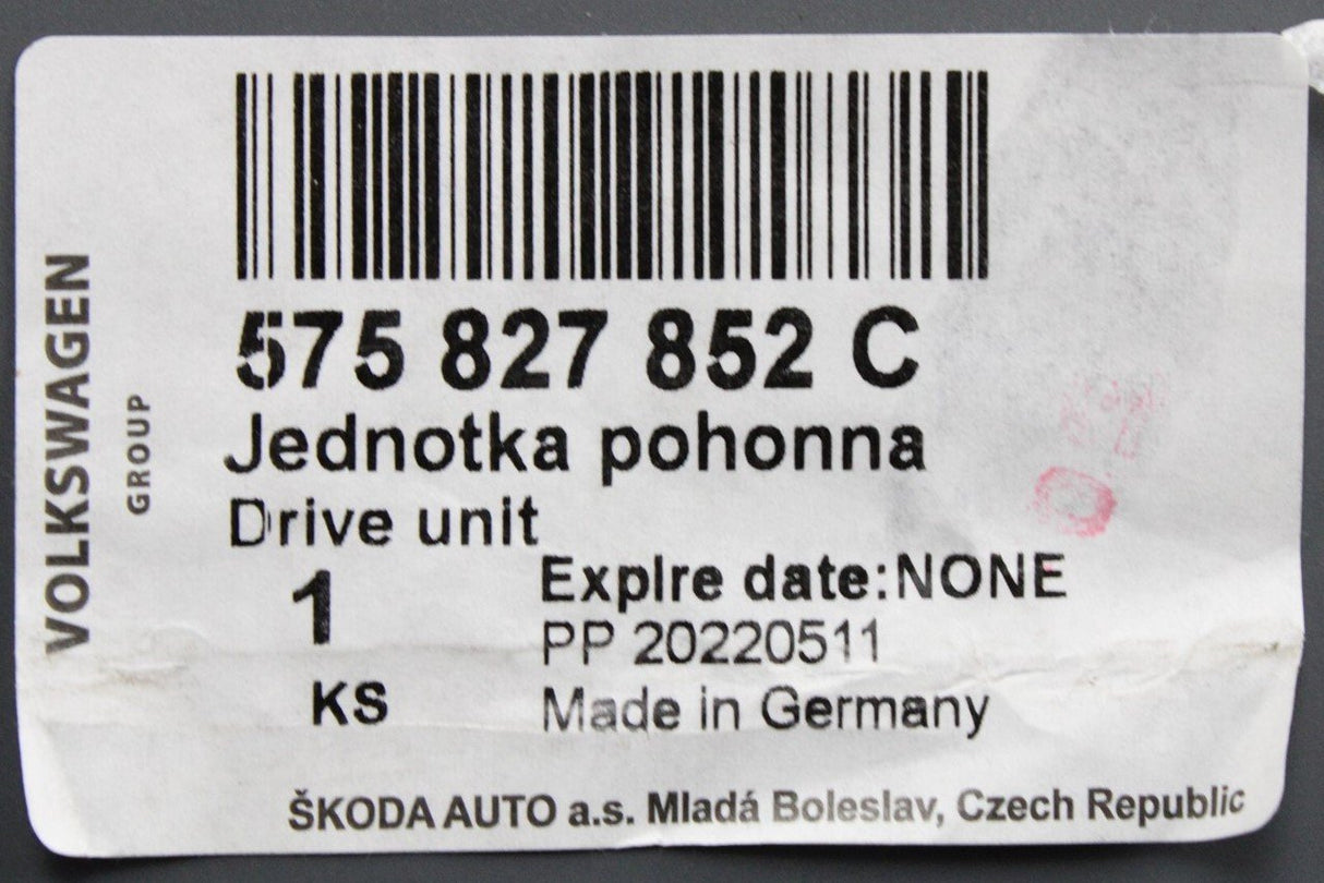SEAT Ateca 2016-on tailgate power closing drive unit (right) 575827852C