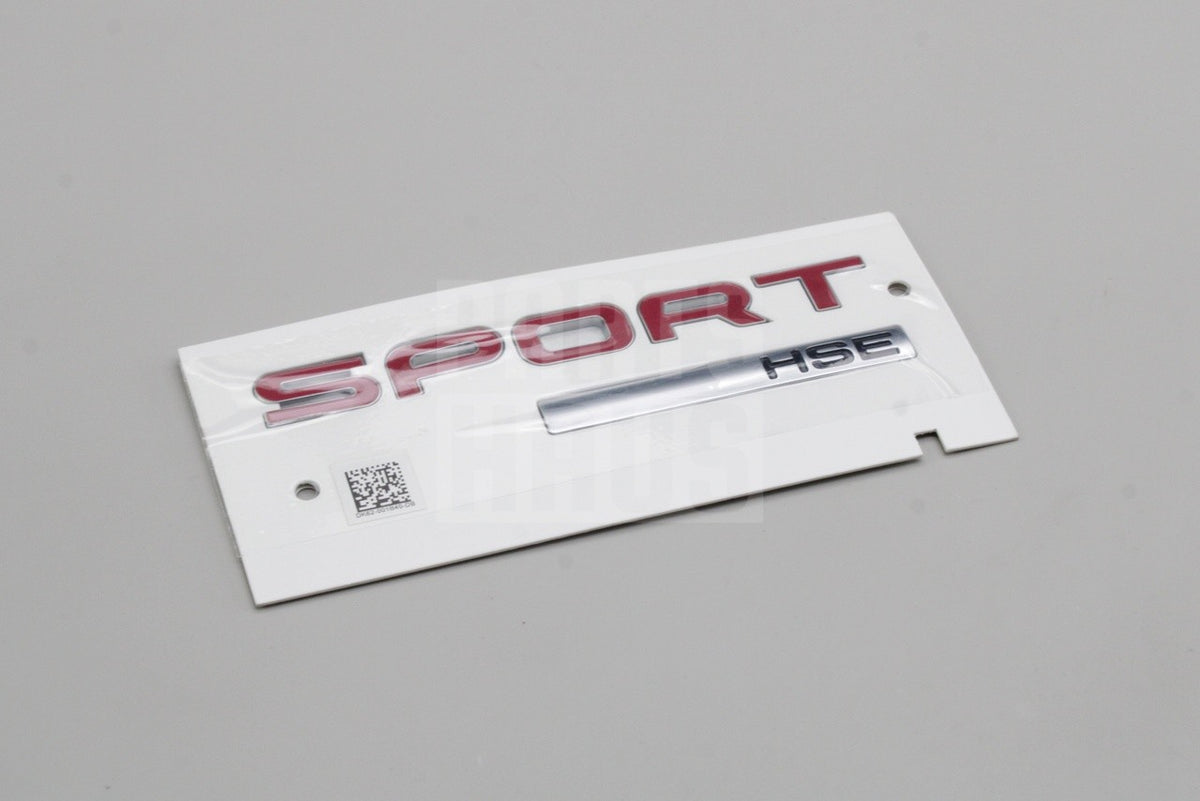 Range Rover Sport 2014-2022 rear 'SPORT HSE' emblem badge LR096093
