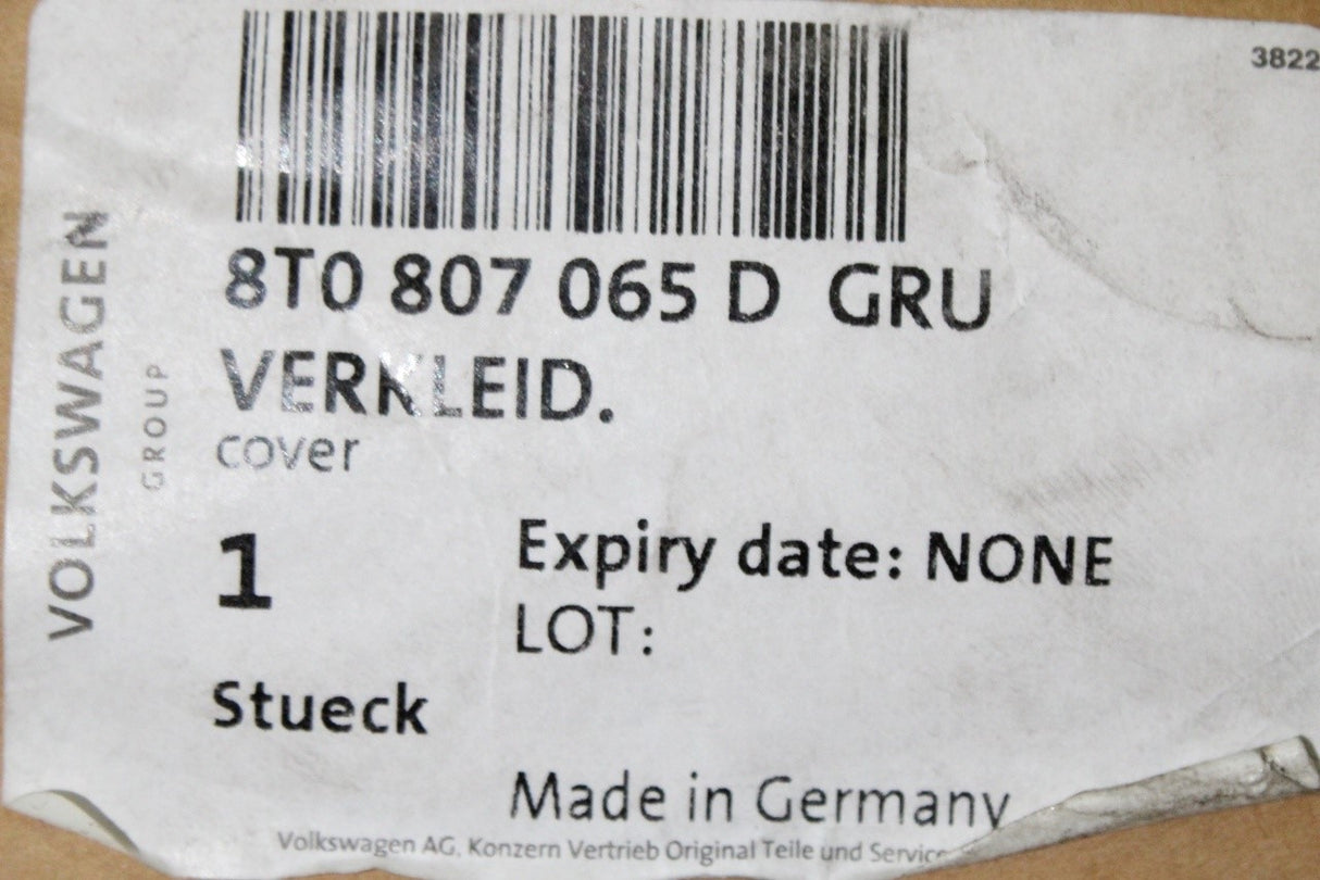 Audi A5 2012-2017 front bumper cover (primed) 8T0807065D GRU