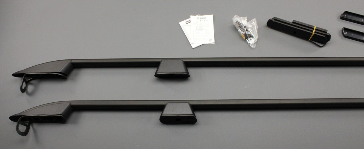 VW Transporter T5 T5.1 T6 SWB roof rails (black) ZGB7H0071131