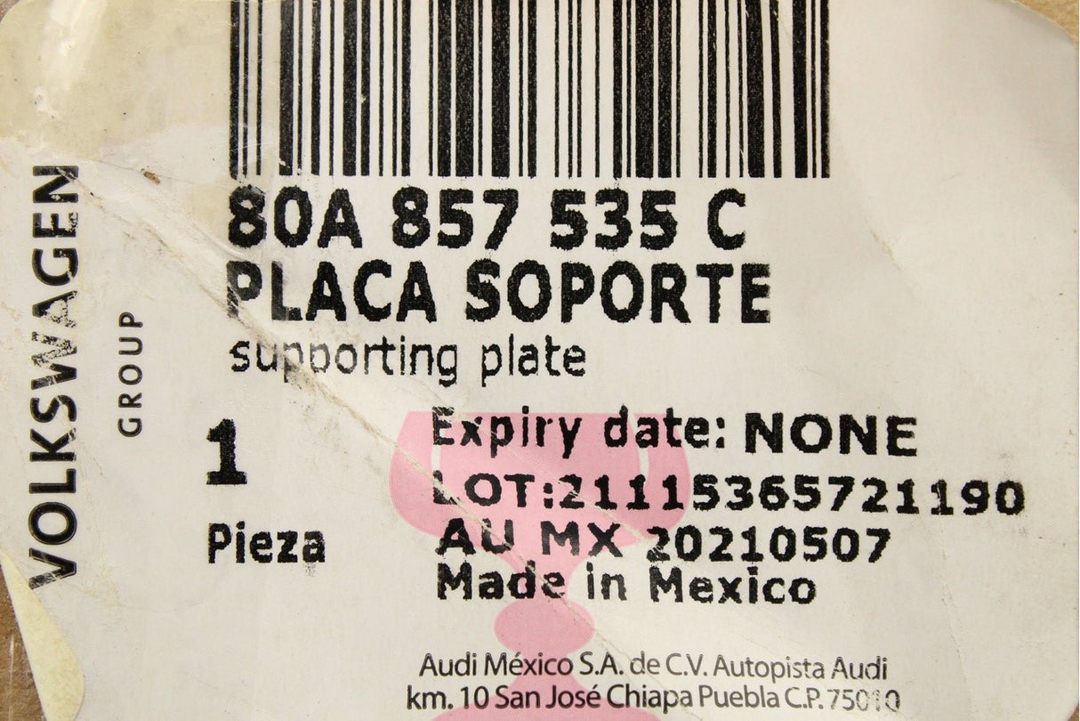 Audi Q5 2017-on wing mirror glass (left) 80A857535C