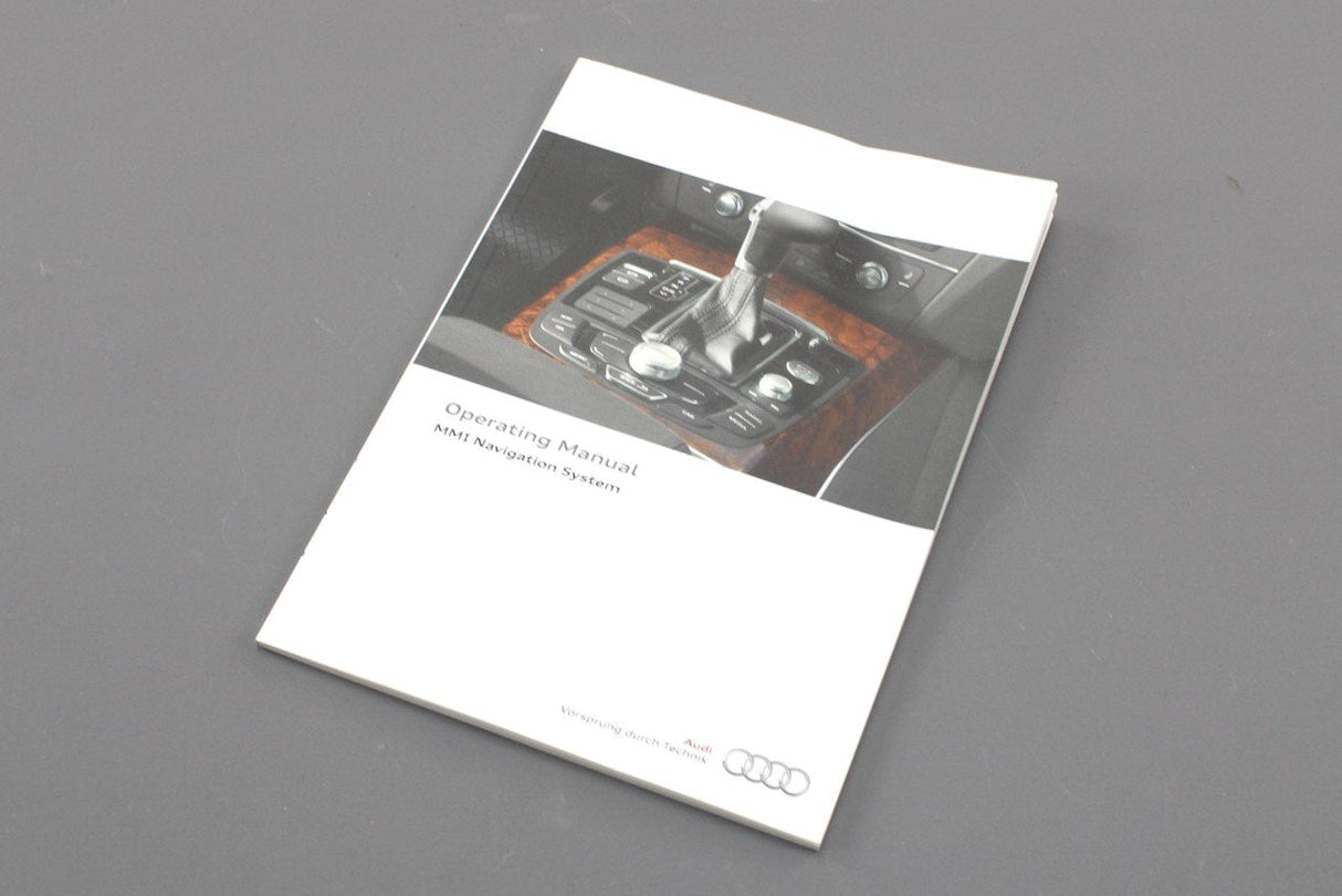 Audi MMI Navigation System instruction manual 05.2013 1415666MB20