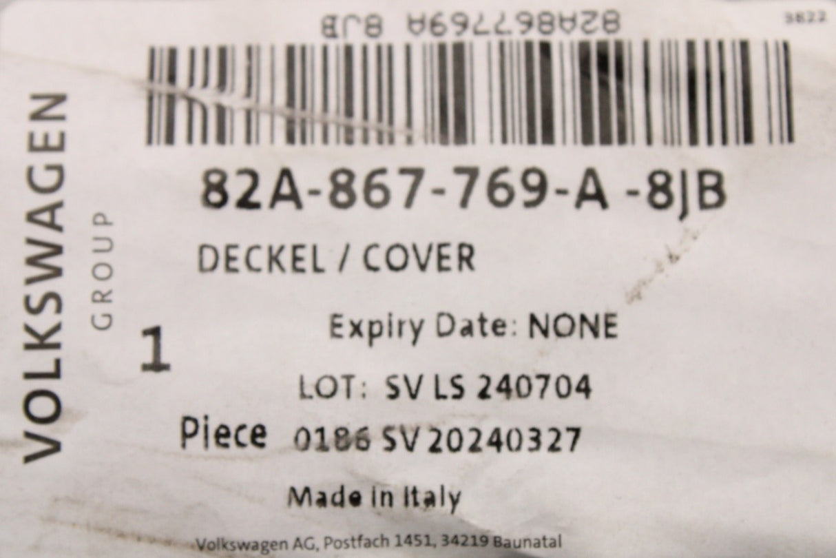 Audi A1 2019-on parcel shelf 82A867769A 8JB