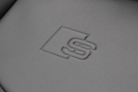 Audi TT 2015- seat backrest cover alcantara 'S' Logo (front right) 8S8881806AL FBX