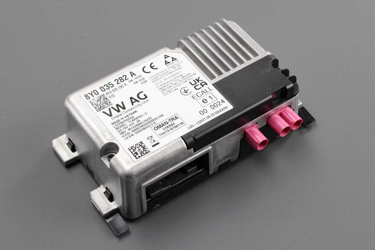 Audi A3 S3 RS3 8Y 2020-on online services control unit 8Y0035282A