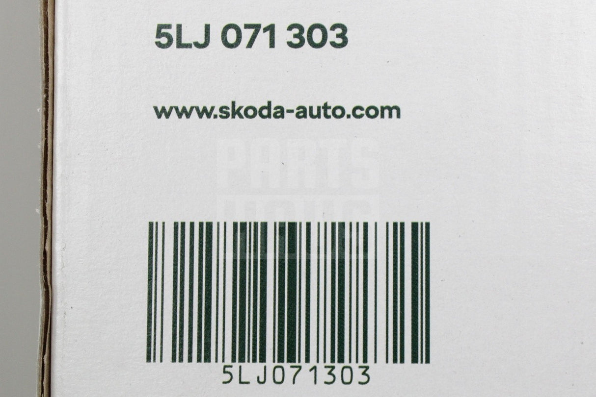 Skoda Elroq 2025-on front door sill protectors (aluminum) 5LJ071303