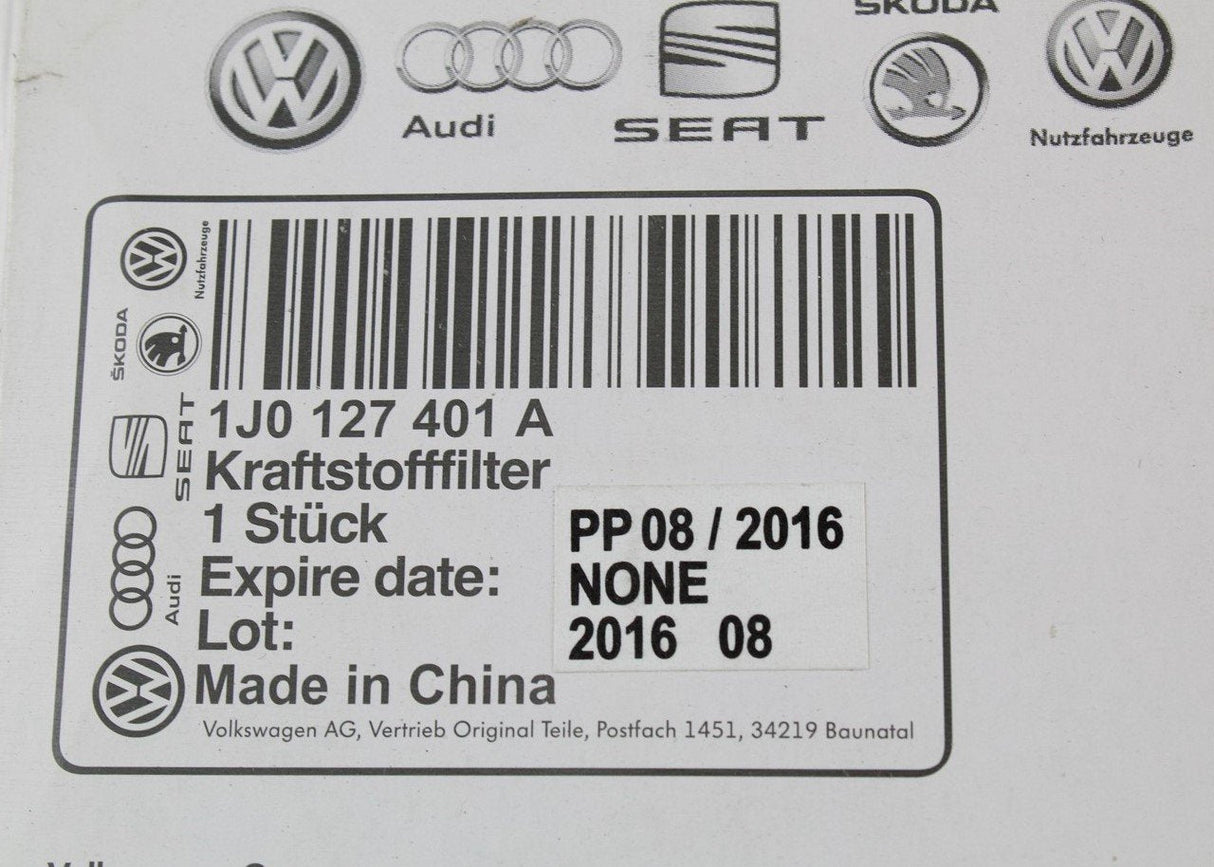 VW Golf MK4 Bora Beetle A3 A4 A6 Leon 1.9 TDI fuel filter 1J0127401A
