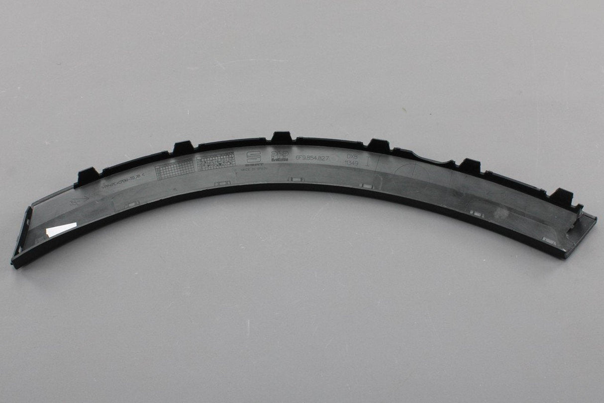 SEAT Arona 2018-on front bumper wheel arch trim (left) 6F9854827 9B9