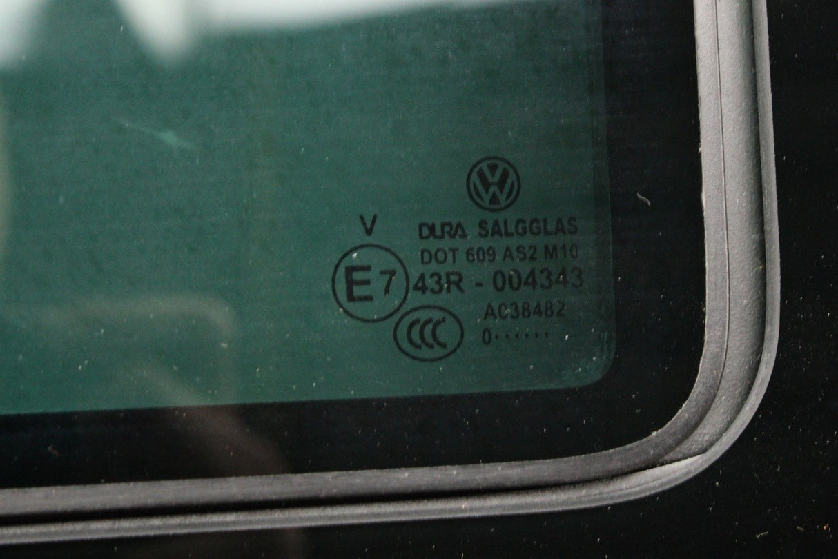 VW Transporter T5.1 T6 T6.1 tinted sliding window (left) 7E0847757AA 9B9