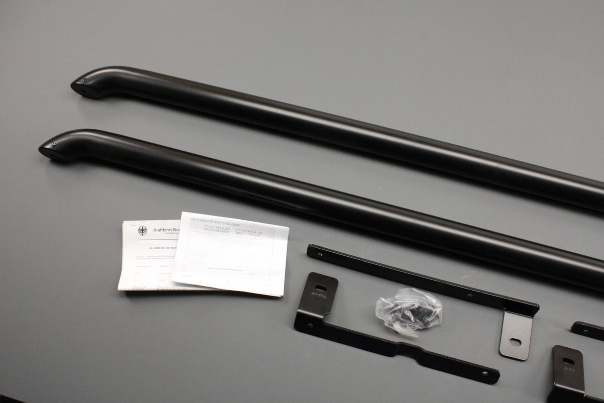 VW Transporter T5 T5.1 T6 T6.1 black side bars (SWB) ZGB7H0071688B