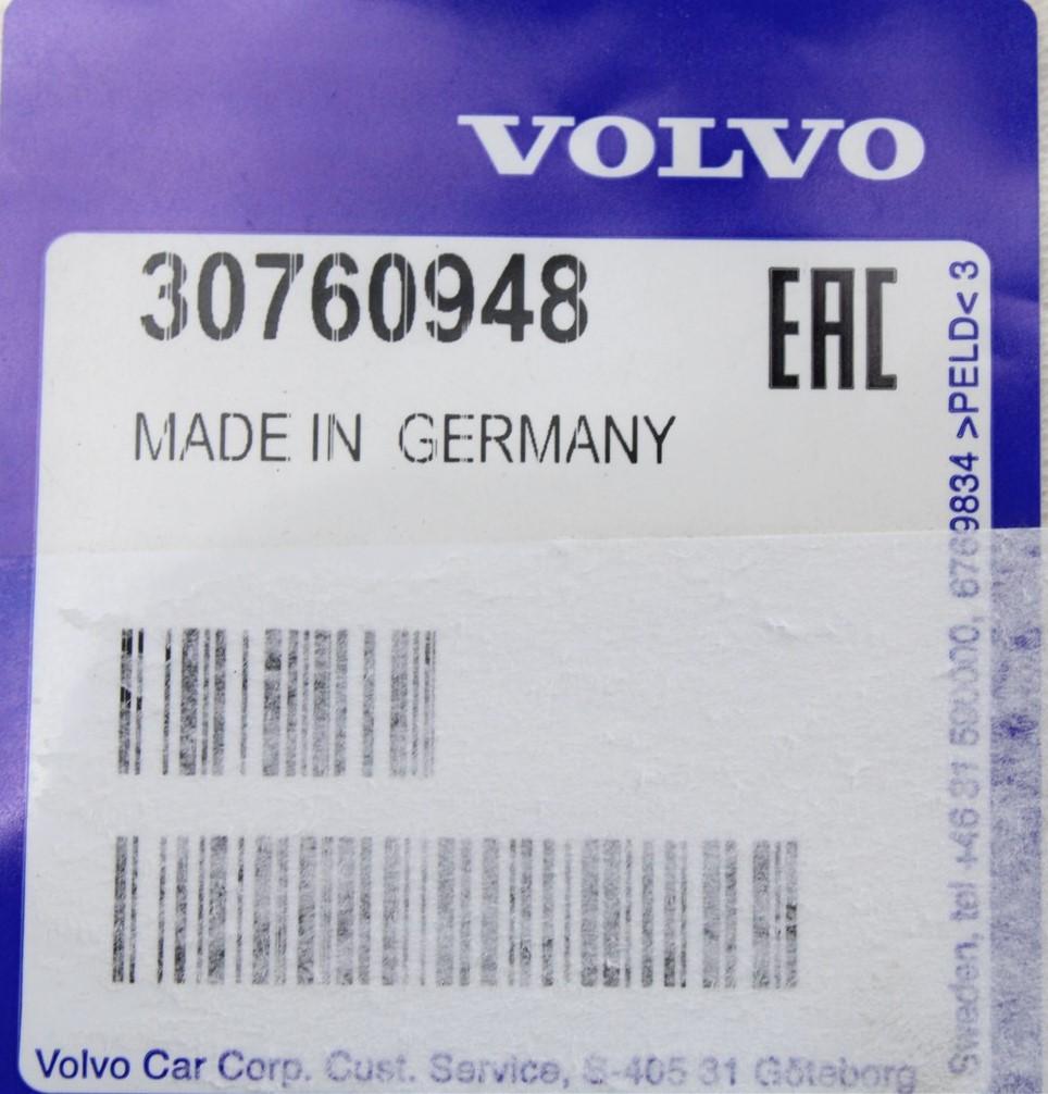 Volvo cloth gloves & plastic storage bag for punctured wheel 30760948