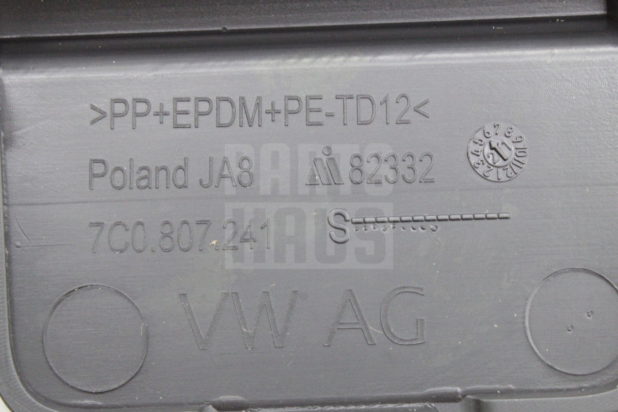 VW Crafter 2017-on front bumper towing eye cover 7C0807241 9B9