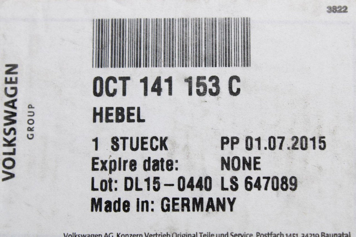 VW Up! Skoda Citigo SEAT Mii 2012-on clutch release bearing 0CT141153C