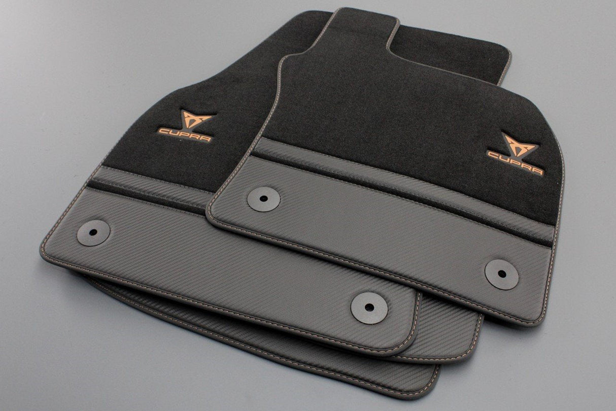 CUPRA Ateca 19-20 carbon effect floor mat set (x4) 577863011B LOE