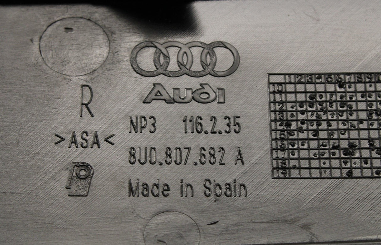 Audi Q3 2012-14 front bumper grille trim (right) 8U0807682A SP9