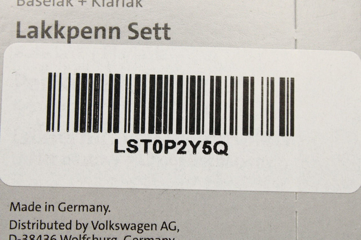 Audi touch up paint set Sepang Blue LY5Q x2 9ml LST0P2Y5Q