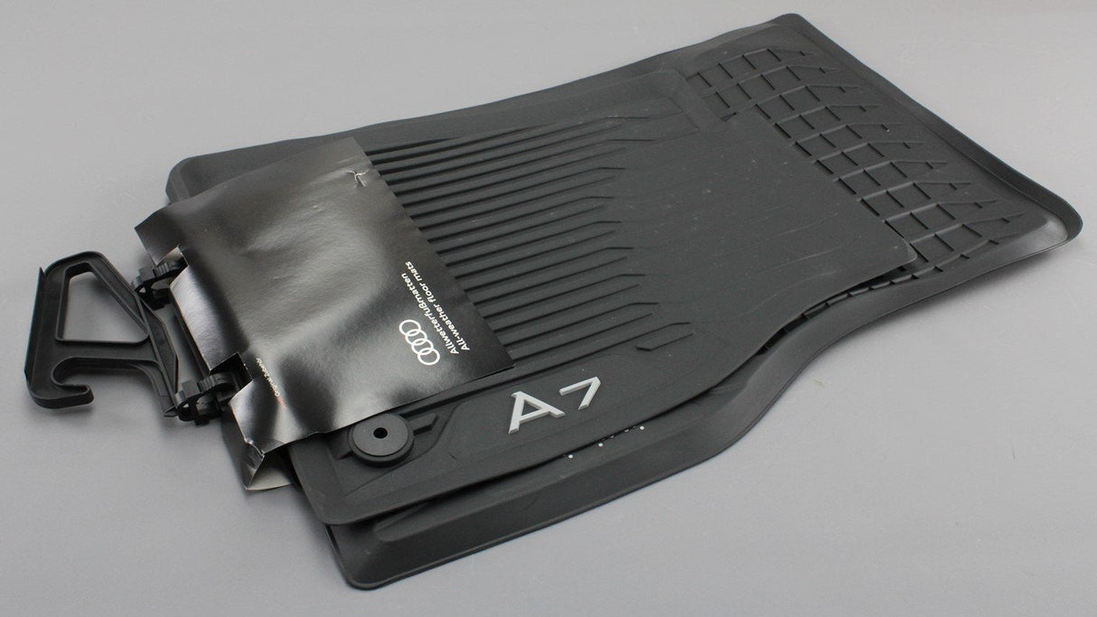Audi A7 2019-on RHD front rubber floor mats set 4K8061501A 041