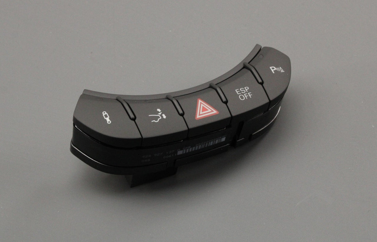 Audi R8 2007-12 centre console hazard light switch pack 424927137G 5PR