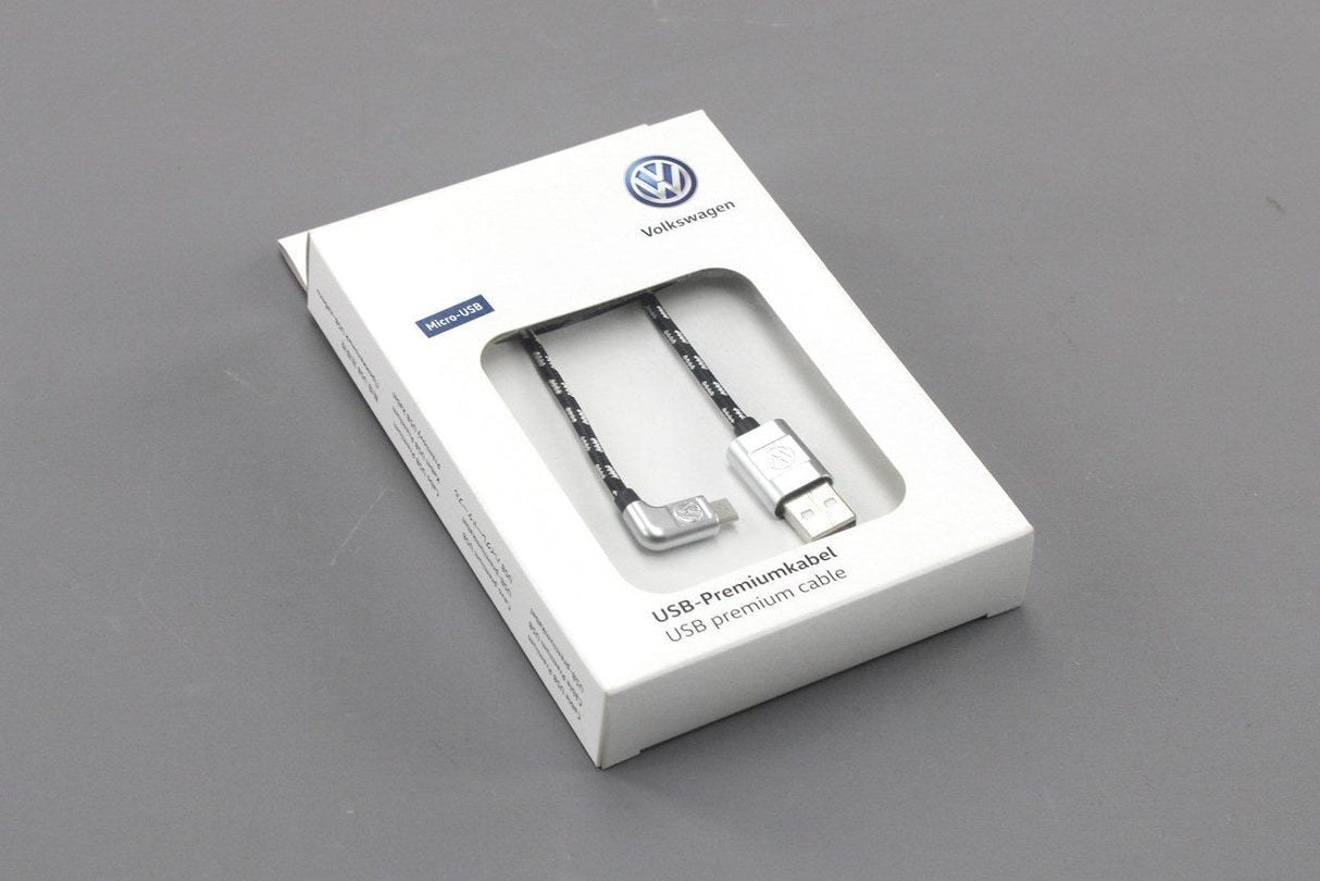 VW Volkswagen USB A to Micro USB cable 30cm 000051446R